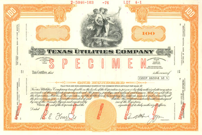 Texas Utilities Co.